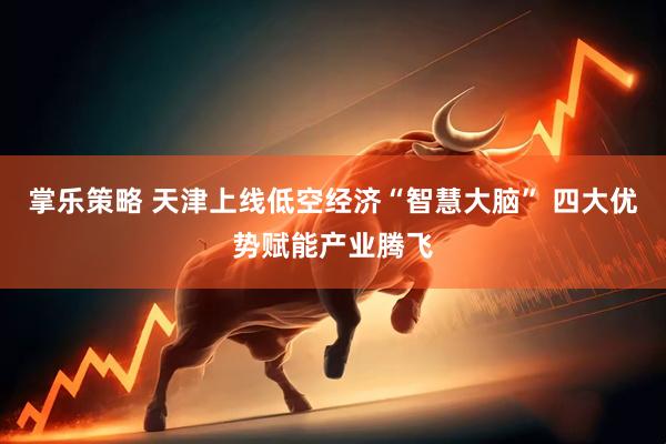 掌乐策略 天津上线低空经济“智慧大脑” 四大优势赋能产业腾飞