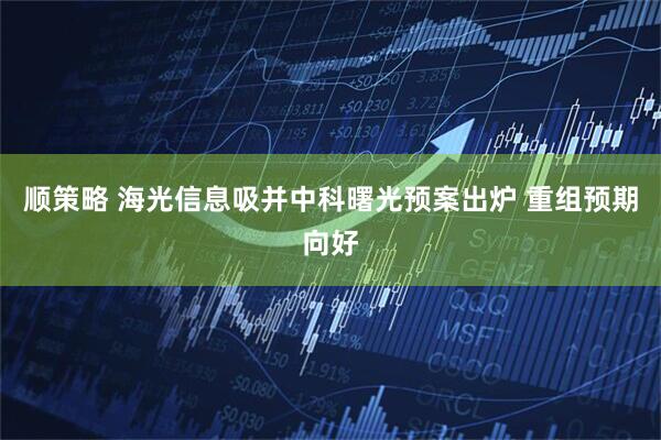 顺策略 海光信息吸并中科曙光预案出炉 重组预期向好