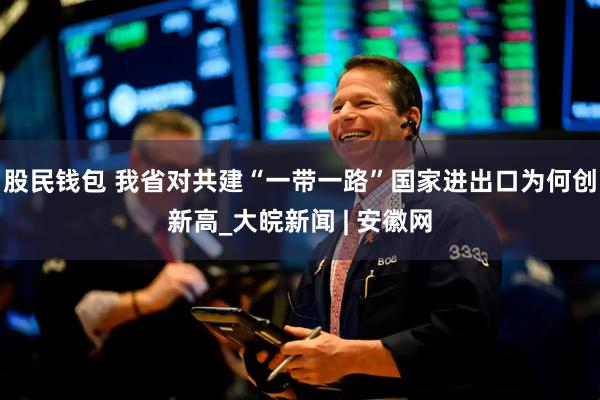 股民钱包 我省对共建“一带一路”国家进出口为何创新高_大皖新闻 | 安徽网