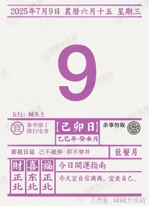 658配资 星历0709：白羊警惕细节疏漏 水瓶竞争意识强